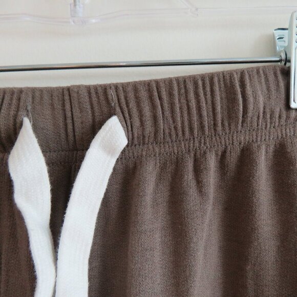 SPLITS59 Brooks Fleece Cropped Flare Pants in Lentil Athleisure Neutral Size XS - Picture 11 of 13